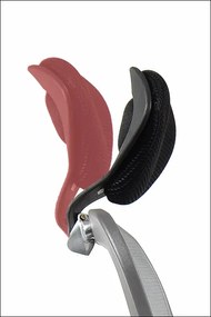Fotel biurowy HG-0001H szary STEMA