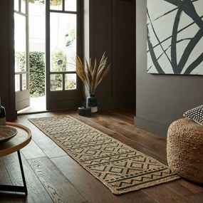 Naturalny chodnik z juty 60x230 cm Luis – Flair Rugs