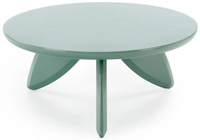 SORAYA 2 Ława Stolik kawowy J.niebieski Okrągła Nowoczesna Fi.80 cm