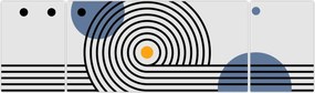 Obraz - Minimalistyczna abstrakcja N⁰1 (170x50 cm)
