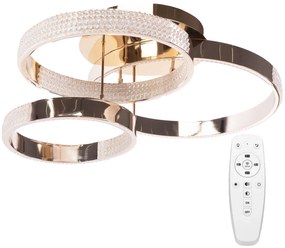 Lampa sufitowa nowoczesna LED G003-C Złota