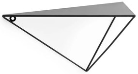 Czarna metalowa półka Upp – Kave Home