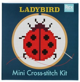 Zestaw kreatywny Cross-stitch Kit Ladybird – Rex London