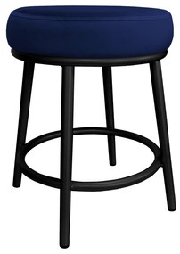 Taboret Ben noga metalowa czarna MG16