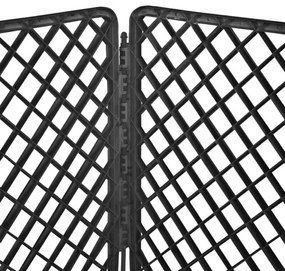 Zagroda dla Psa 90x90x60cm Czarna, zamykana, dla świnki, królika, szynszyla