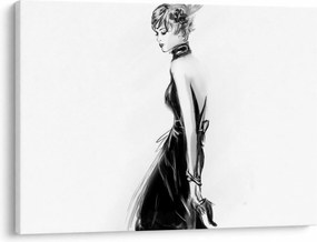 Obraz - Ilustracja mody (70x50 cm)