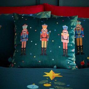 Poduszka dekoracyjna ze świątecznym motywem 45x45 cm Nutcracker – Catherine Lansfield