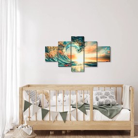 Obraz - Fala (125x70 cm)