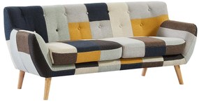 Kanapa 3-osobowa z tkaniny patchwork SERTI II