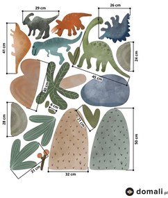 Naklejki na ścianę - Dinozaury
