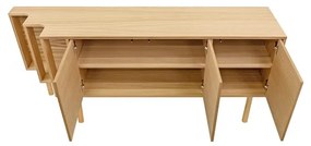Komoda w dekorze dębu w naturalnym kolorze 189x65x44 cm Shift – Woodman