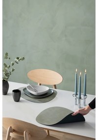 Mata stołowa ze skóry ekologicznej 37x44 cm Curve L Double Nupo – LIND DNA