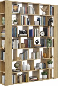 Nowoczesny duży regał biblioteczka dąb artisan Z3-H77
