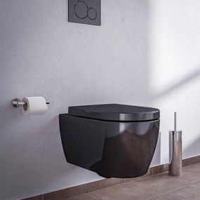 Miska WC wisząca lejowa bezkołnierzowa NT2039