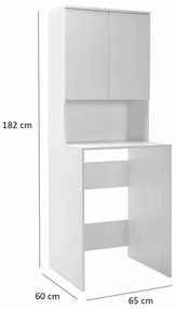 Szafka nad pralką Lisa White