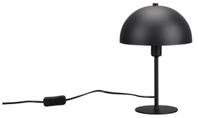 Lampa stołowa w kolorze matowej czerni (wys. 30 cm) Nola – Trio