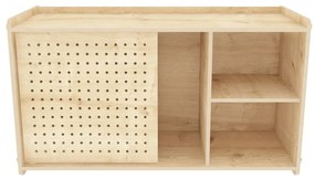 Regał ścienny w dekorze dębu 65x30 cm Sima – Kalune Design
