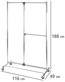 Wieszak na ubrania PROFISSIMO, mobilny, 188 cm, WENKO