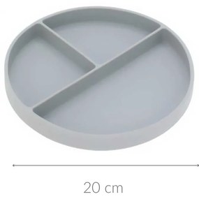 Talerz z przegródkami, Ø 20 cm