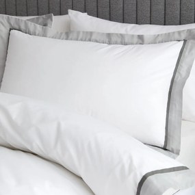 Biała bawełniana pościel dwuosobowa 200x200 cm Mayfair – Bianca