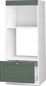 Szafka do mikrofalówki green gold country 60x58.1x153.6 fame-line