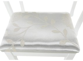 Ozdobny stolik ze stołkiem LINET NEW, biały