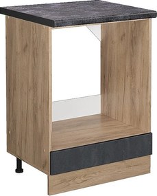 Szafka kuchenna czarny beton 60x60x81.6 r-line