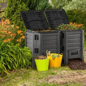 Prosperplast Kompostownik ogrodowy - Compogreen 800 l czarny