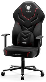 Fotel gamingowy Diablo X-Gamer 2.0 Normal Size, Dark Obsidian