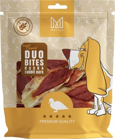 Przysmak dla psa Duo Smaków - Kaczka z Króliczym Uchem Mersjo 300g