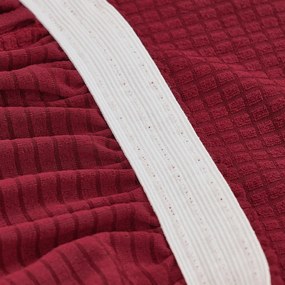4Home Elastyczny pokrowiec kanapę na 2-osobową Magic clean winny, 145 - 185 cm