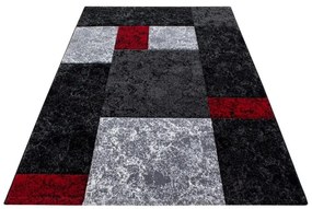 Dywan nowoczesny Hawaii szaro-czerwony 200 cm x 290 cm