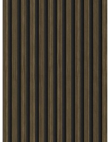 Mexen Lam-F lamele ścienne akustyczne 275 x 30 cm, filc 8 mm, fornir techniczny, Heban Królewski - S105-275307-3015-020