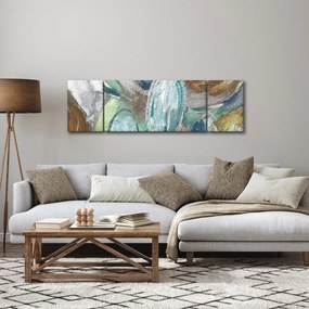 Obraz - Abstrakcyjny obraz postaci (170x50 cm)