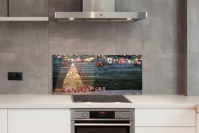 Szklany Panel Prezenty pod Świąteczną Choinką