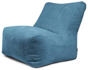 Niebieski sztruksowy worek do siedzenia Seat 100 Lounge – SLOWDOWN