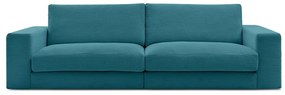 Niebieska sztruksowa sofa 274 cm Leonard – Bobochic Paris