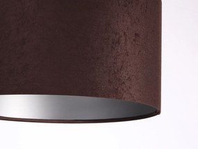 Lampa wisząca HOME 60 brązowa/srebrna BPS KONCEPT