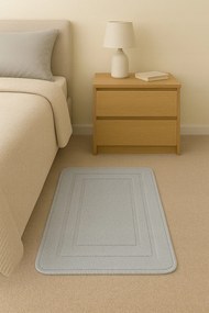 Dywanik antypoślizgowy Brązowy 50x80 cm Dekoracyjny gumowy spód uniwersalny