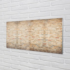 Szklany Panel Loftowy Akcent Ceglany