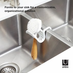 Wiszący plastikowy uchwyt na gąbkę Sling – Umbra