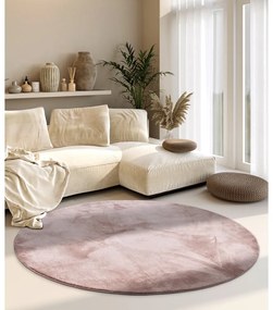 Szaroróżowy okrągły dywan ø 160 cm Leon – Villeroy&amp;Boch