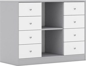 Szafka szkolna szuflady Blox BASE 110 index 2PP-3R-8SB