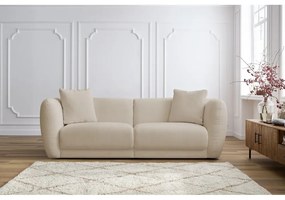 Beżowa sofa 230 cm Bourbon – Bobochic Paris