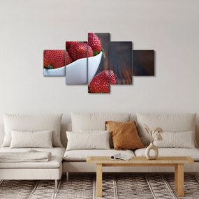 Obraz truskawek (125x70 cm)