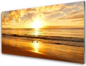 Panel Kuchenny Odblaski Słońca na Falach