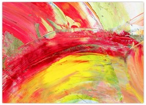 Obraz abstrakcji - malarstwo (70x50 cm)