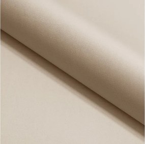 Mona SLIM III w tkaninie VELUTTO, wygodne łóżko tapicerowane - ergonomiczne podparcie pleców 140x200 cm, beżowy