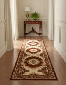 Brązowy wzorzysty chodnik vintage na metry K8-K80