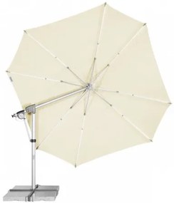 Konstrukcja PROTECT 400P + poszycie - parasol ogrodowy z drążkiem bocznym : Substancja Desen - T820